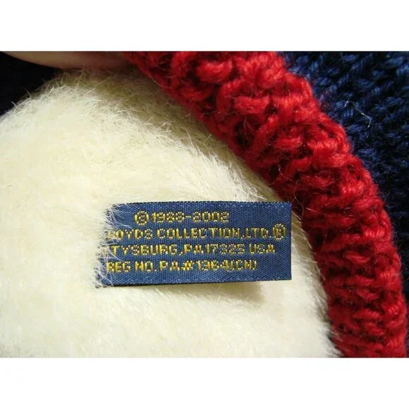 Vintage 2002 Boyds Bears Commemorative Edition Patriotic Dress Plush Jointed 18" - Picture 12 of 12